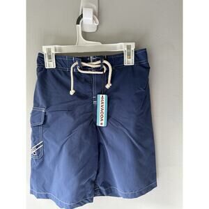 Havacoa New Kids Boys BLUE BOARD SHORTS SWIM TRUNKS BOTTOMS Sz: 8-10RTL $60 Q721